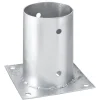 Aufschraubhülse für Rundhölzer Feuerverzinkt 101 mm x 150 mm x 150 mm