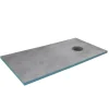 Aurlane befliesbares Showerboard 90 x 160 Runder Ablauf