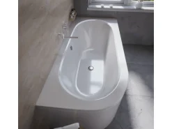 Bad Land Badewanne Eckwanne AVITA 170x75 Rechts Mit AcrylSchürze Ablauf Füße
