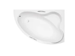 Bad Land Badewanne Eckwanne ADA 140x90 Rechts Ablauf Füße