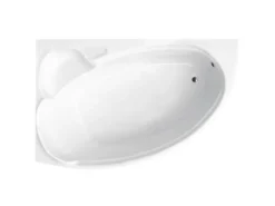 Bad Land Badewanne Eckwanne FINEZJA 140x95 Links Mit Styroporverkleidung Ablauf Füße