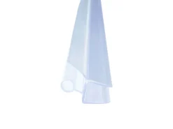 Bagnoxx Schleiflippendichtung inkl. Schlauch 1m für 6mm Glas Transparent