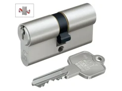 Basi - V50 - Profil-Doppelzylinder - 40/40 mm - Verschiedenschließend - Not- und Gefahrenfunktion