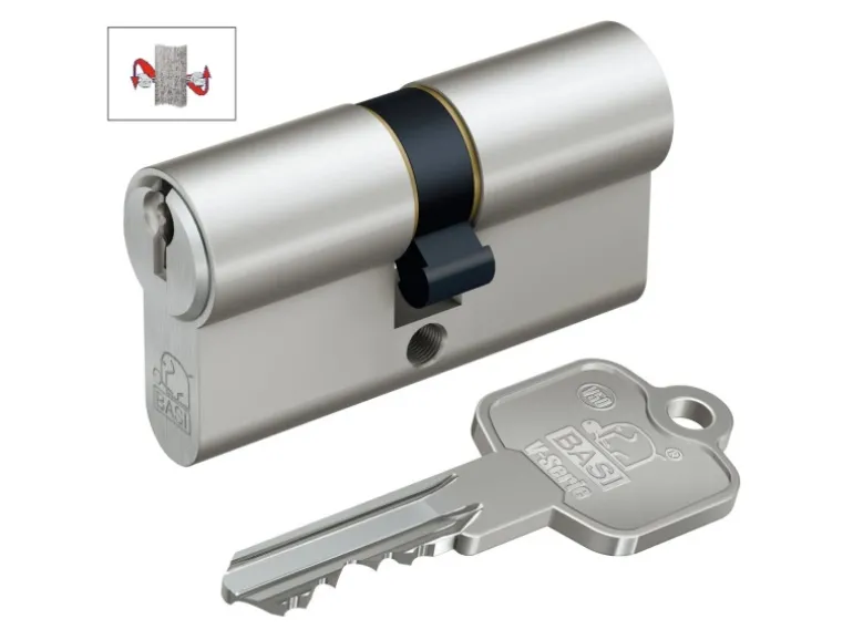 Basi - V50 - Profil-Doppelzylinder - 30/40 mm - Gleichschließend - Not- und Gefahrenfunktion
