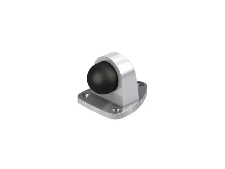 Basi - Boden-Türstopper - SET - 4x TS 22 - Edelstahl Optik - 4X7704-0022
