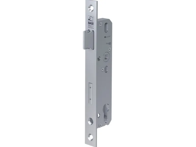 Basi - Einsteck-Rohrrahmenschloss - ES 958 - Lochung PZW - Stulp 16 mm Käntig - Dornmaß 40 mm - 9585-4016