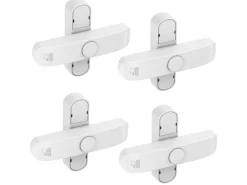 Basi - Fenster- und Fenstertürenzusatzsicherung - SET - 4x FS 500 - Weiß - Doppelflügelig - 4x1100-0060