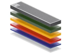 Bauheld Verglasungsklötze Kunststoff 100 x 24 x 1 mm 500 Stück