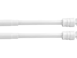 Bestlivings Klemmstangen mit Schraubtechnik Weiß 60 bis 90 cm 2er Pack