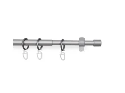Bestlivings Stilgarnitur Ausziehbar 120 bis 220 cm Silber