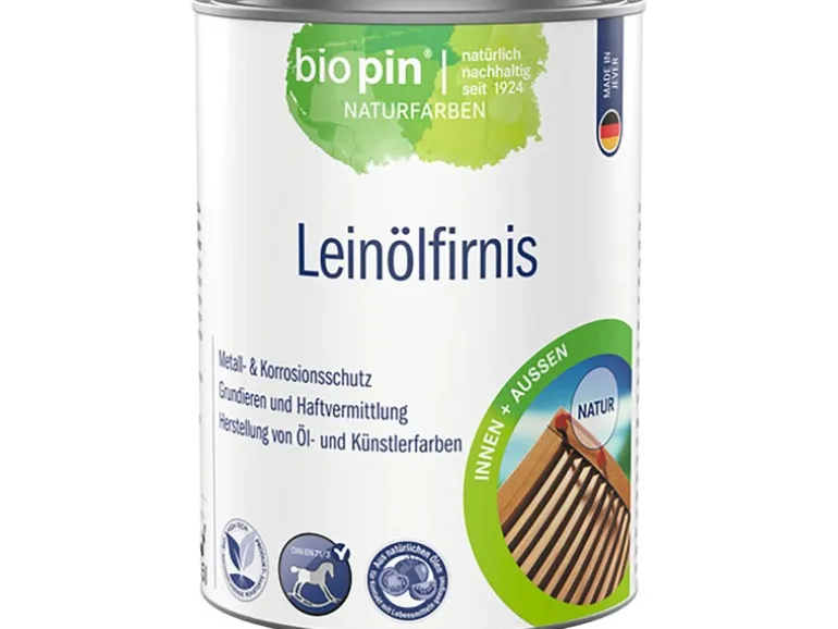 Biopin Leinölfirnis Transparent 2,5 l