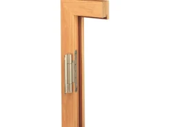 Blockzarge Dekor Buche Holznachbildung 86 x 198,5 x 45 cm Anschlag L