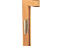 Blockzarge Dekor Buche Natur 98,5 cm x 198,5 cm x 4,5 cm Anschlag Rechts