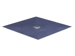 Bodenebenes verfliesbares Duschelement Rechteckig senkrechter Abl. 120 x 120 cm