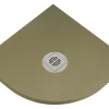 Bodenebenes verfliesbares Duschelement waagerechter Ablauf 90 cm x 90 cm