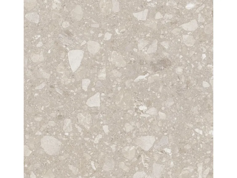 Bodenfliese Feinsteinzeug Beige 60 cm x 60 cm