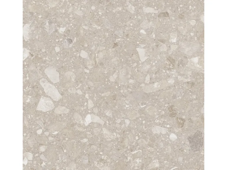 Bodenfliese Feinsteinzeug Beige 60 cm x 60 cm