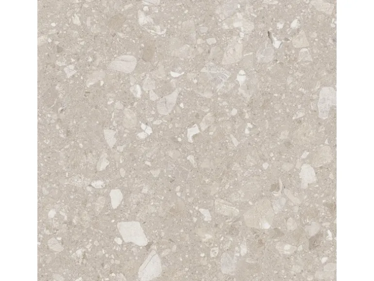 Bodenfliese Feinsteinzeug Beige 60 cm x 60 cm