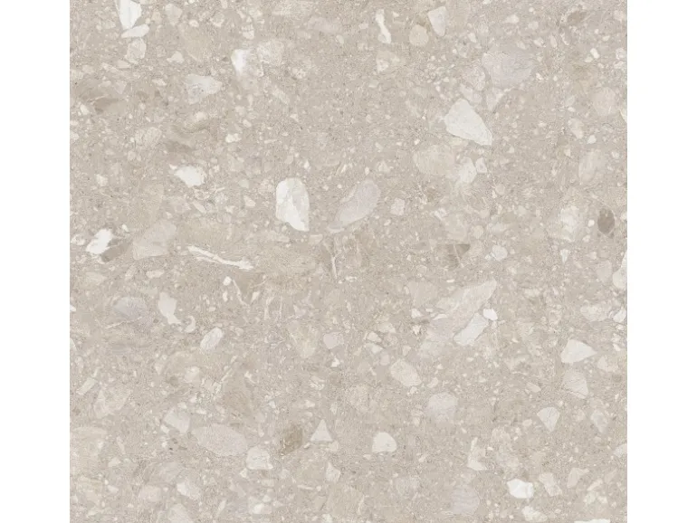 Bodenfliese Feinsteinzeug Beige 60 cm x 60 cm