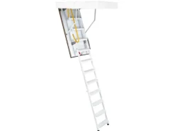 Bodentreppe Steel 130 cm x 60 cm wärmegedämmt U-Wert 1,1 Raumhöhe bis 275 cm