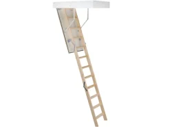 Bodentreppe McStep Fichte 90x70 cm wärmegedämmt U-Wert 1,1 Raumhöhe bis 280 cm