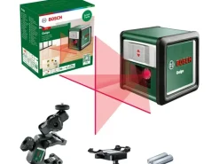 Bosch Kreuzlinienlaser Quigo mit Universalklemme MM 2