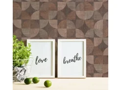 Bricoflor 70er Jahre Tapete Geometrisches Muster Braune Vliestapete Im Retro Stil Ideal für Wohnzimmer und Diele