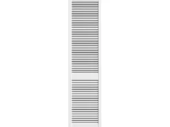 Classen Lamellentür Weiß 201,3 cm x 49,4 cm x 2,1 cm