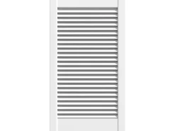 Classen Lamellentür Weiß 69 cm x 49,4 cm x 2,1 cm