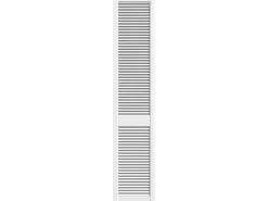 Classen Lamellentür Weiß 201,3 cm x 39,4 cm x 2,1 cm