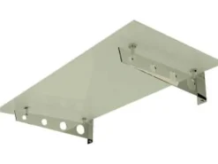 Dein Bau Projekt Glasvordach Model Schwert Milchglas VS-Glas 225 x 120 cm