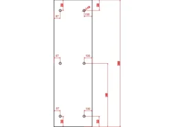 Dein Bau Projekt Glasvordach Elbrus Grauglas VS-Glas 150 x 120 cm