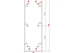 Dein Bau Projekt Glasvordach Elbrus Grauglas VS-Glas 275 x 90 cm