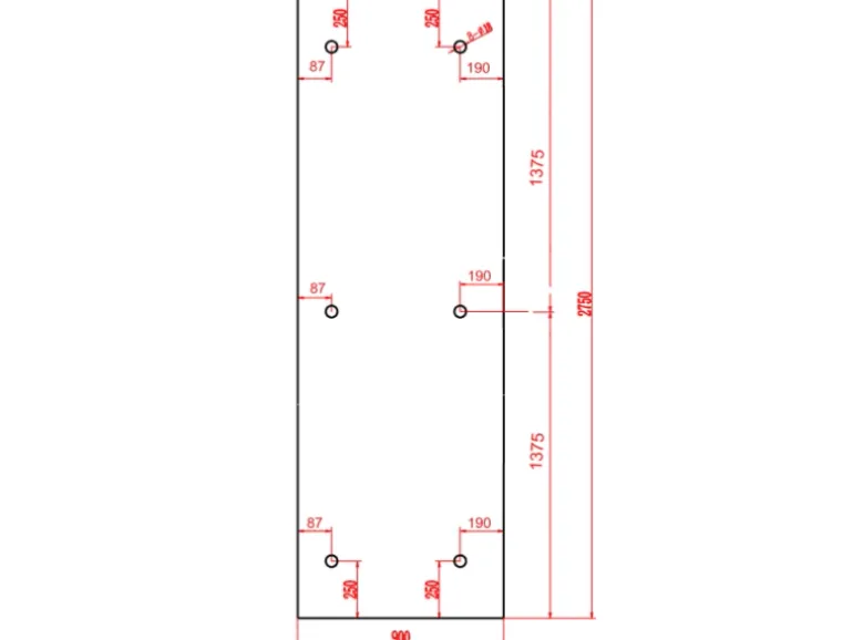 Dein Bau Projekt Glasvordach Elbrus Grauglas VS-Glas 275 x 90 cm