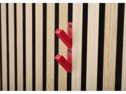 Denpanels 3D Haken für Akustikpaneele Rot 2 Stück