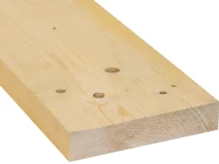 Diele Fichte/Tanne sägerau 40 mm x 200 mm x 2000 mm