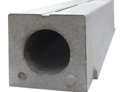 Diephaus Schlitzrinne Grau 100 x 16 x 16 cm