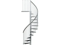 Dolle Außenspindeltreppe Gardenspin mit TRIMAX-Stufen Ø 155 cm