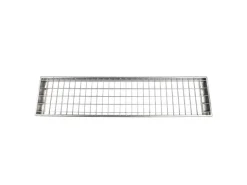 Dolle Außentreppe Gardentop 13 Gitterroststufen 100 cm + Alu-Geländer