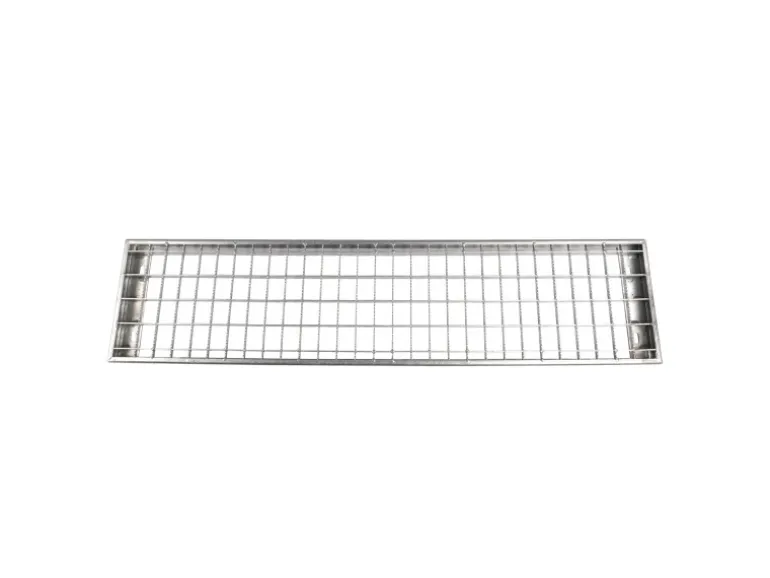 Dolle Außentreppe Gardentop 13 Gitterroststufen 100 cm + Alu-Geländer