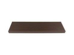 Dolle Außentreppe Gardentop 10 Trimax-Stufen 100 cm Dunkelbraun + Prova-Geländer