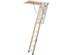 Dolle Bodentreppe Kompakt Set 120x60 cm wärmegedämmt U-Wert 1,16 Höhe bis 285 cm