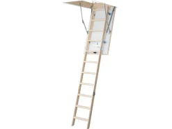 Dolle Bodentreppe Pur Set 120x70 cm wärmegedämmt U-Wert 1,6 Höhe bis 285 cm