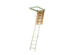 Dolle Bodentreppe Pur Set 120x60 cm wärmegedämmt U-Wert 1,6 Höhe bis 285 cm