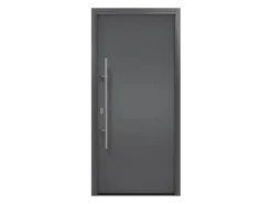 EcoStar Haustür Isopro IP 010 Anthrazitmetallic 110 cm x 210 cm DIN L