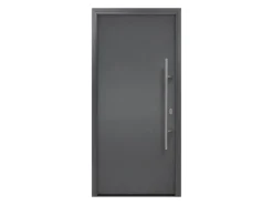 EcoStar Haustür Isopro IP 010 Anthrazitmetallic 110 cm x 210 cm DIN R