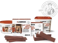 Elabrick Eckverblender Berlin 4 cm x 10 cm/29 cm Anthrazit 2 m¹