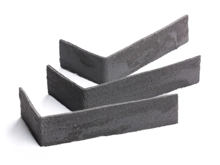 Elabrick Eckverblender Madagaskar 5 cm x 10/21 cm Grau-Anthrazit