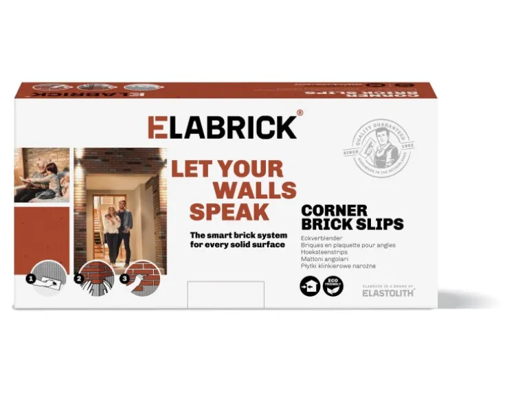 Elabrick Eckverblender Madagaskar 5 cm x 10/21 cm Grau-Anthrazit