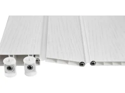 Falttür 82 cm x 203 cm Esche Weiß